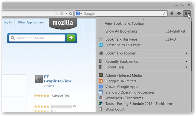 FT GraphiteGlow theme ft-graphiteglow-theme