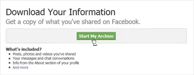 Archive chat facebook Where to