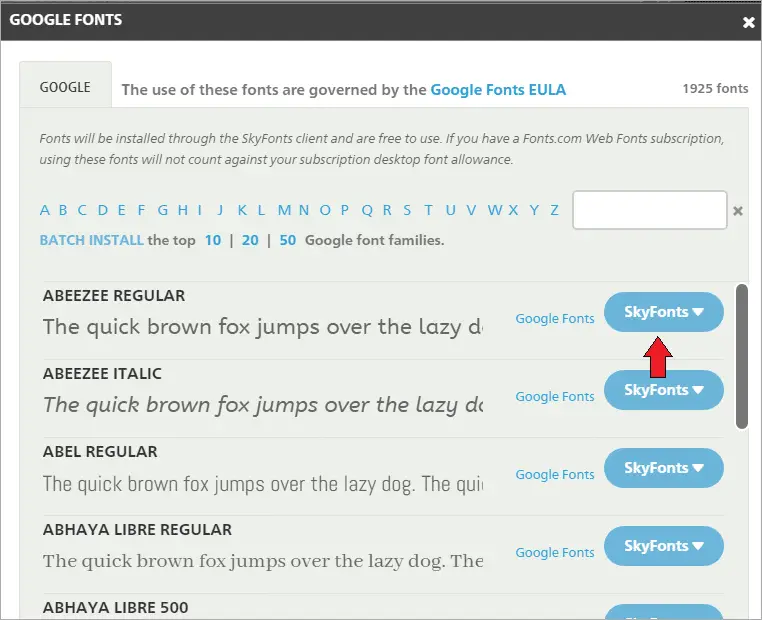 using-skyfont-install-web-font-windows-10