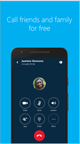 skype facetime for android