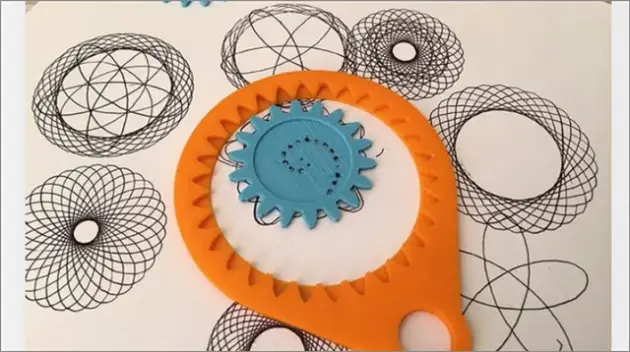 spirograph set cool things to 3D print