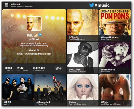 Pitbull-Twitter-Account