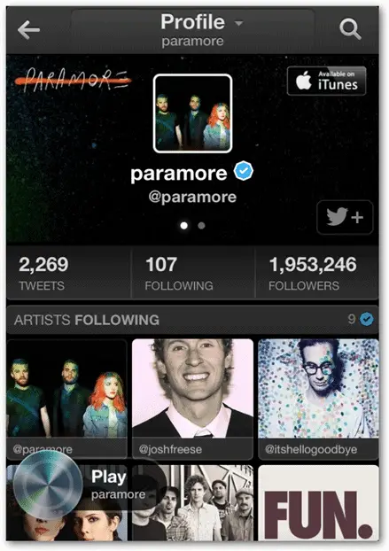 Artist-Twitter-Profile