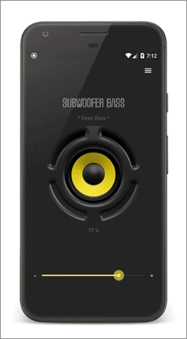 subwoofer bass sound equalizer for android