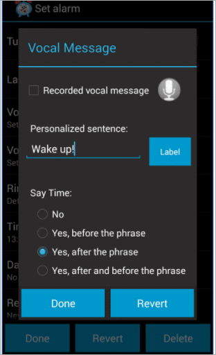 Talking Alarm Clock