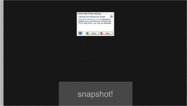 webcam-snapshot-interface