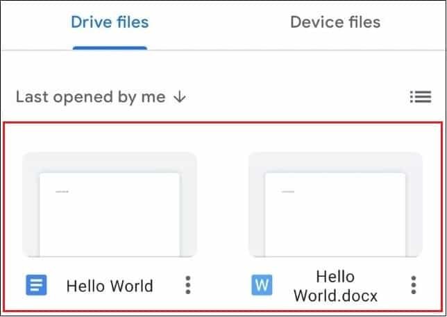 View the converted and original documents