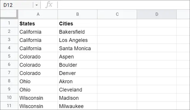 View the results for how to sort multiple columns in google sheets