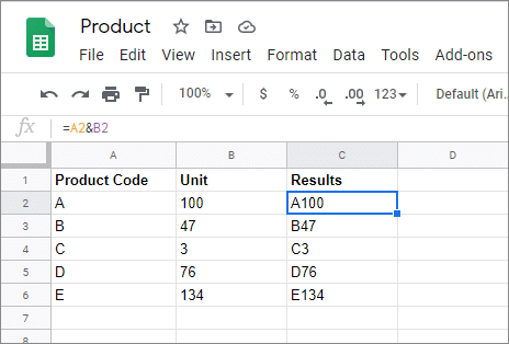 View the result