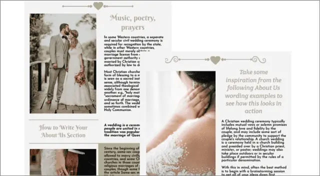 Wedding Newspaper Template