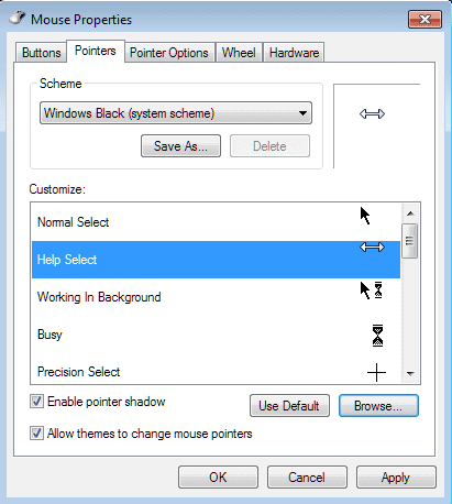 Change-mouse-cursor