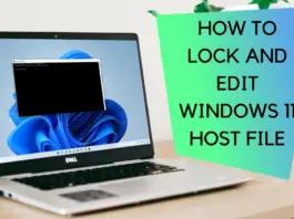 How To Lock And Edit Windows 11 Host File