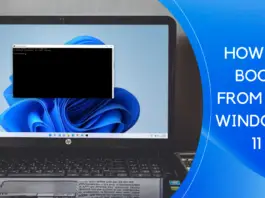 How To Boot From USB Windows 11