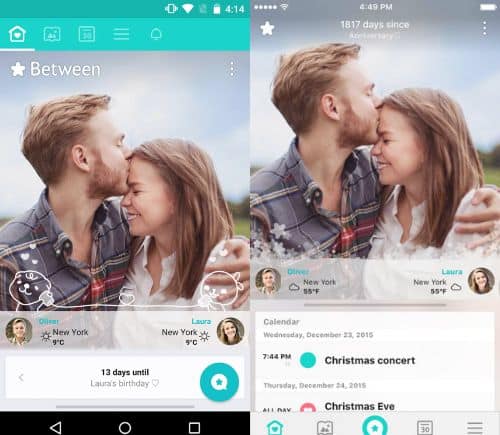 Apps for Couples -- Couple Apps: Between